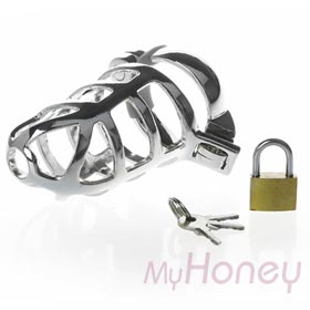 Male Metal Chastity Cage