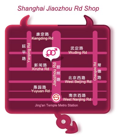 MyHoney Sex Shop Map